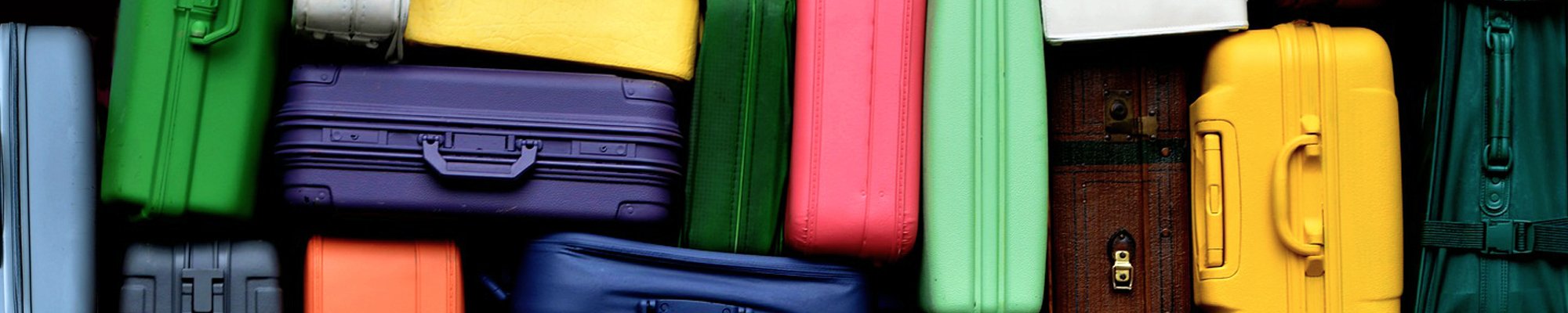 pile of suitcases